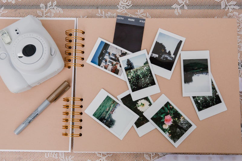 Never Ever Land Scrapbook Album â€“ 12x10 White Scrap Book. Scrapbooking Supplies, Memory Book, Wedding Guest Book, Photo Album, Baby Shower Gifts, Valentines, Engagement Gifts - Image 3